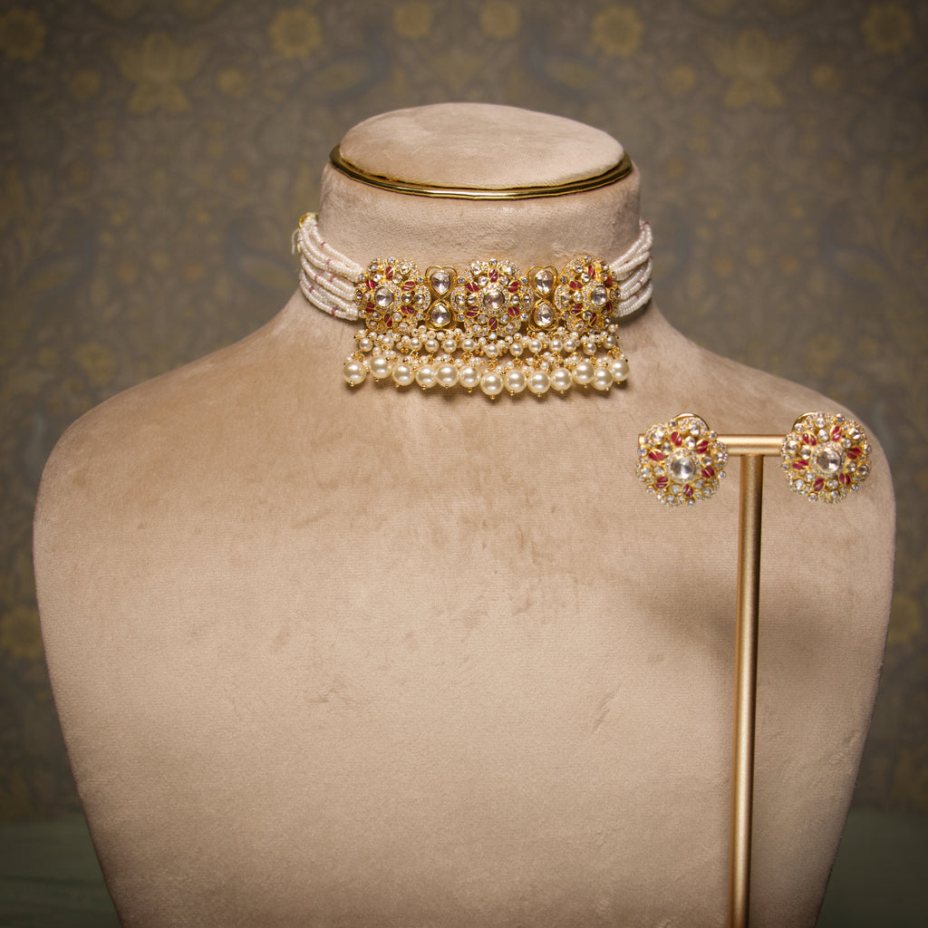 Pearl Sutra Choker Set