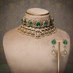 Victorian Jhoomar Choker Set