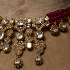 Madhu’s Gulaabi Veil Necklace Set