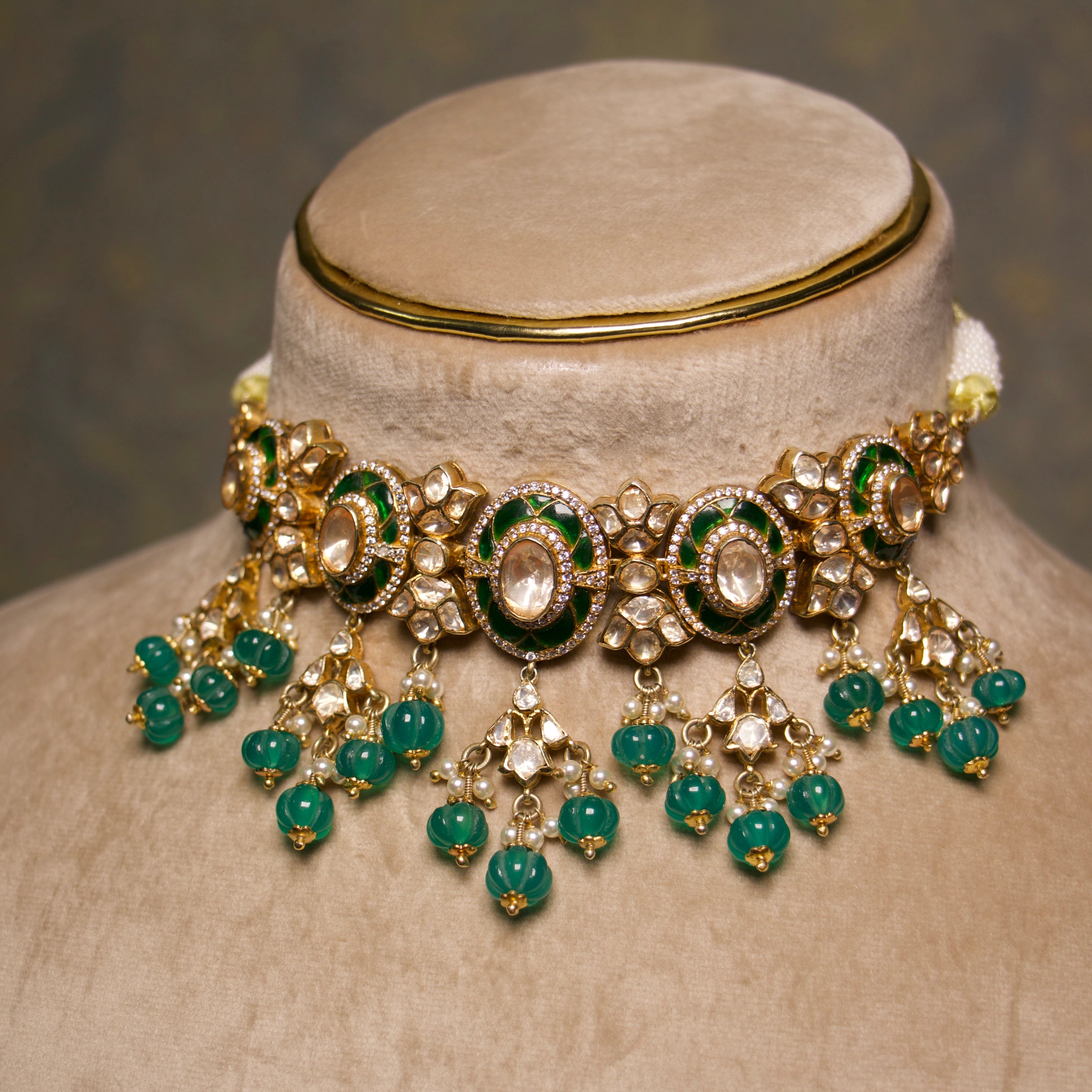 Moringa Drops Necklace Set