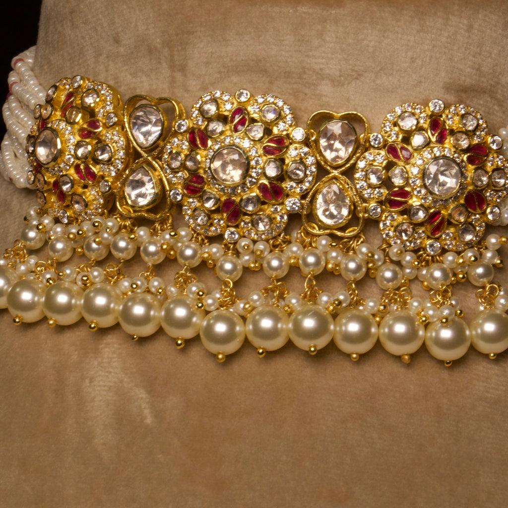 Pearl Sutra Choker Set