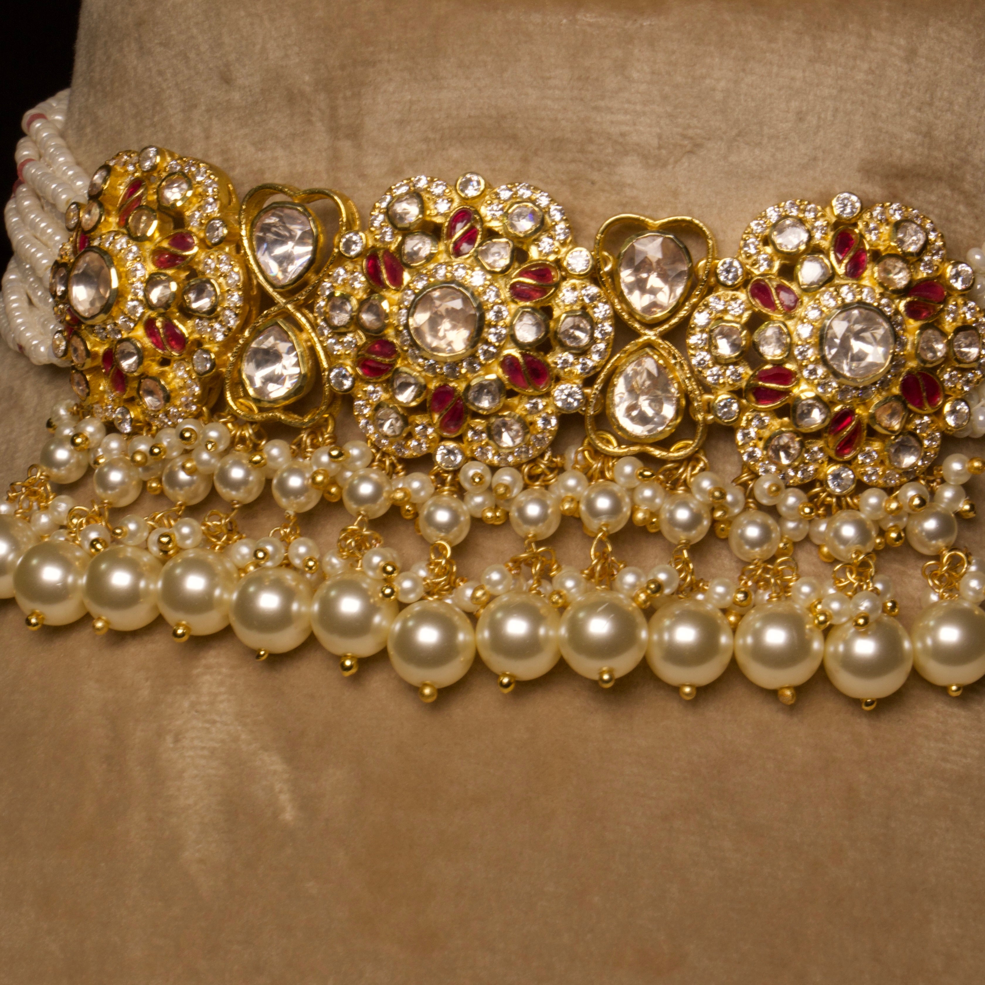 Pearl Sutra Choker Set