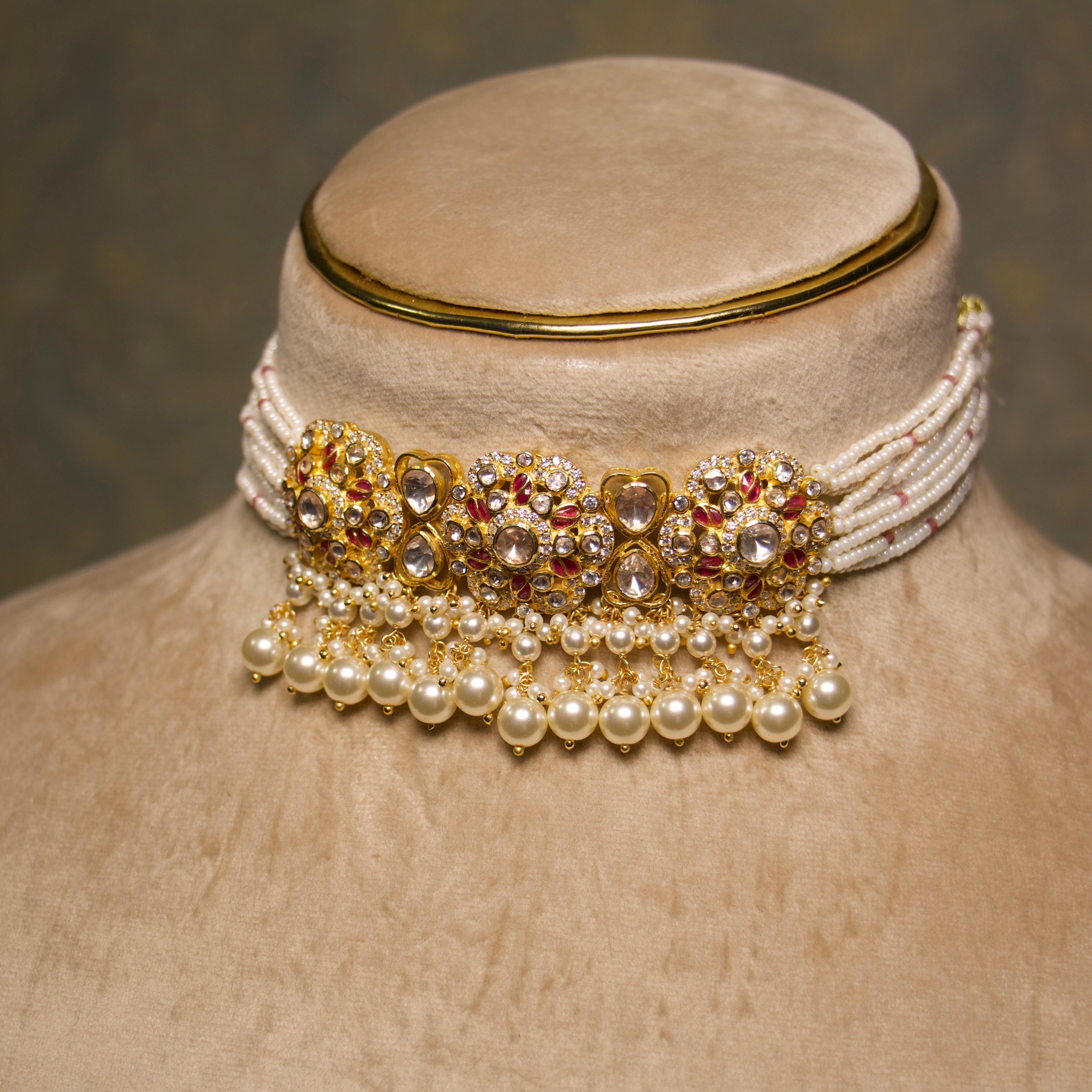 Pearl Sutra Choker Set